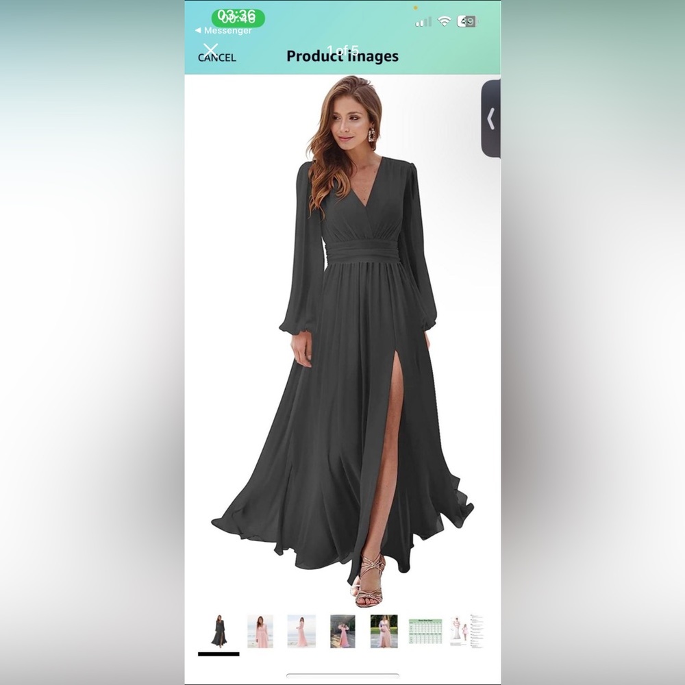 Formal dress